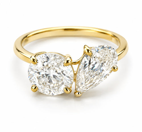 Dual Lab Grown Diamond Ring