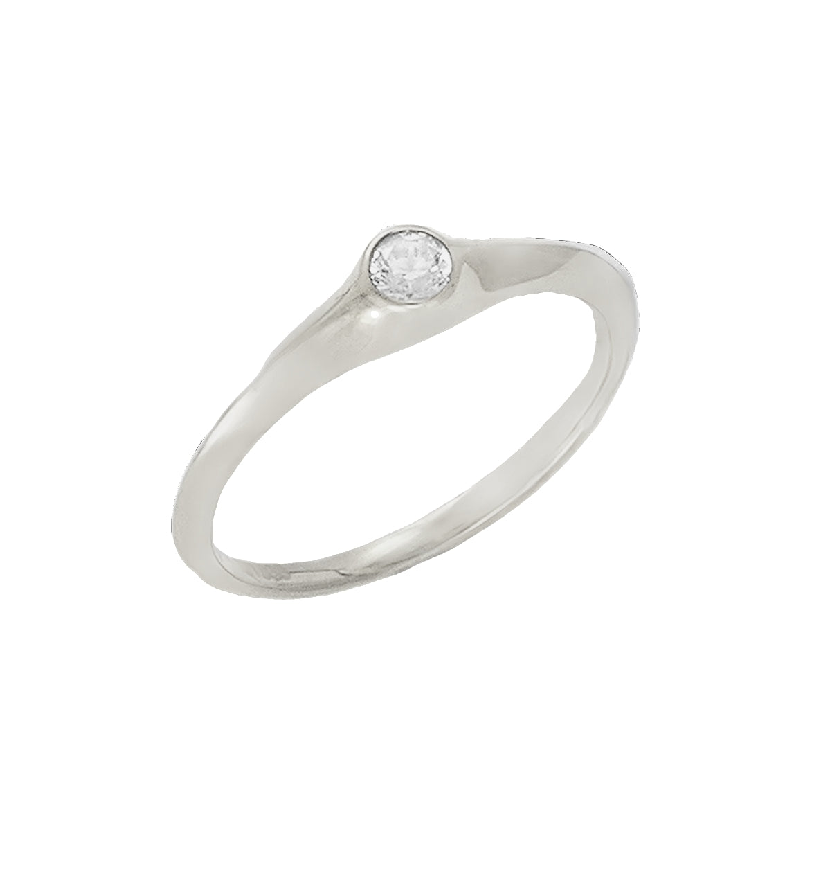 Diamond Circle Ring