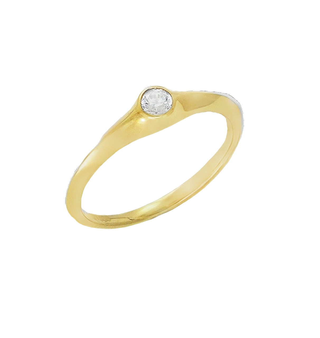 Diamond Circle Ring