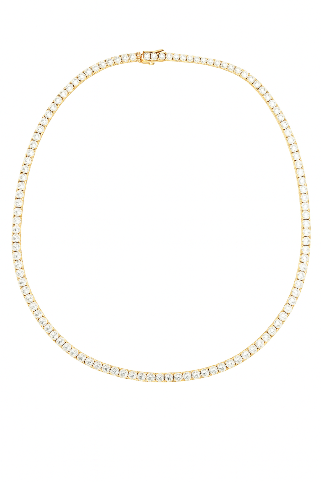 Lab-Grown Diamond Tennis Necklace