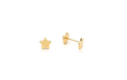 Small Star Baby Earrings