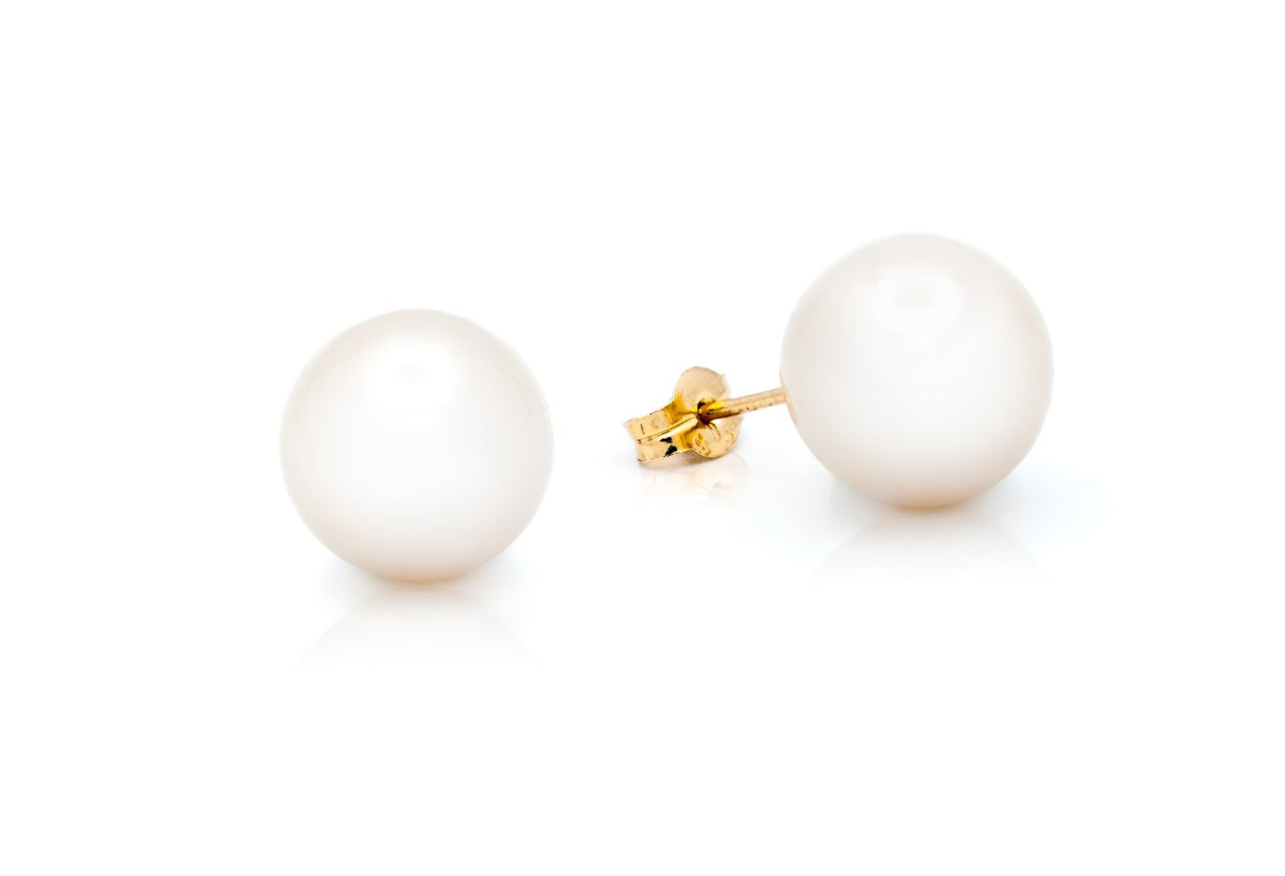 Fresh Water Pearl Stud Earrings 12mm