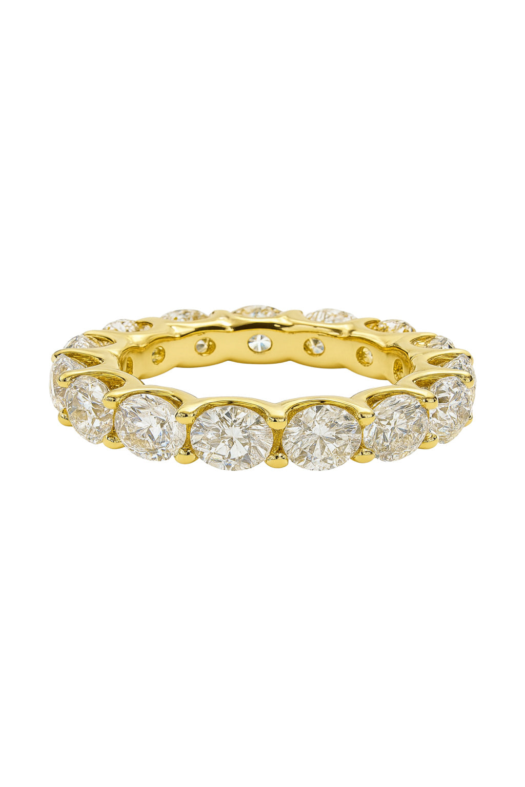 Lab-Grown Diamond Eternity Band Ring 3ct