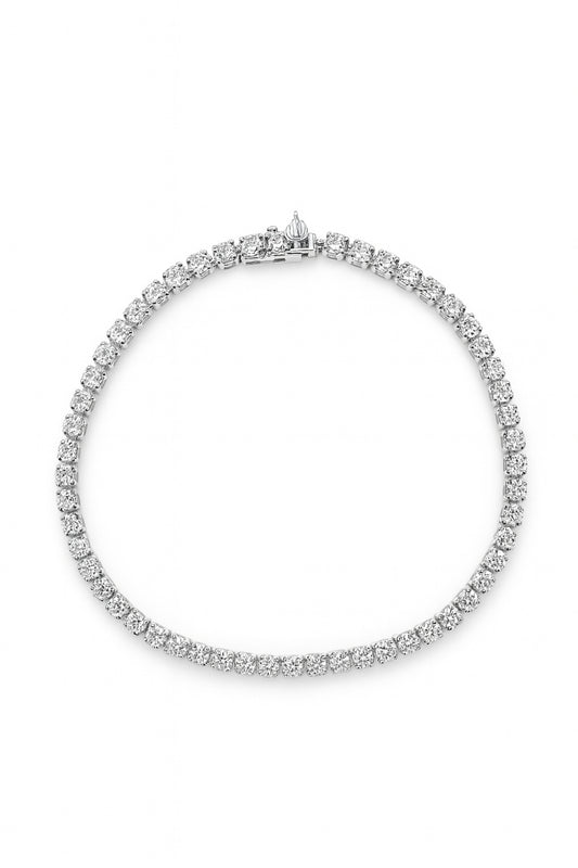 Lab-Grown Diamond Tennis Bracelet-3.23ct