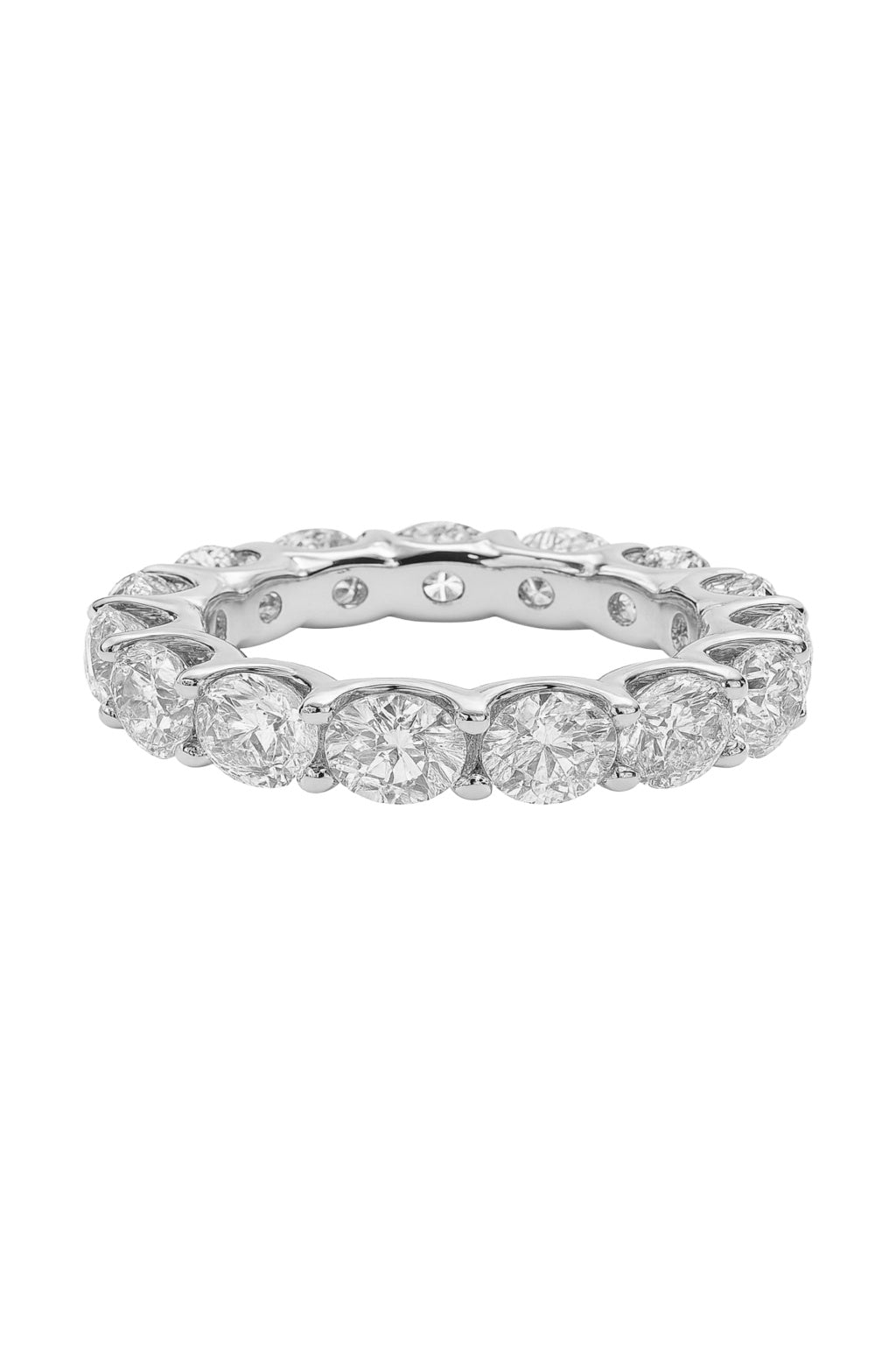 Lab-Grown Diamond Eternity Band Ring 3ct
