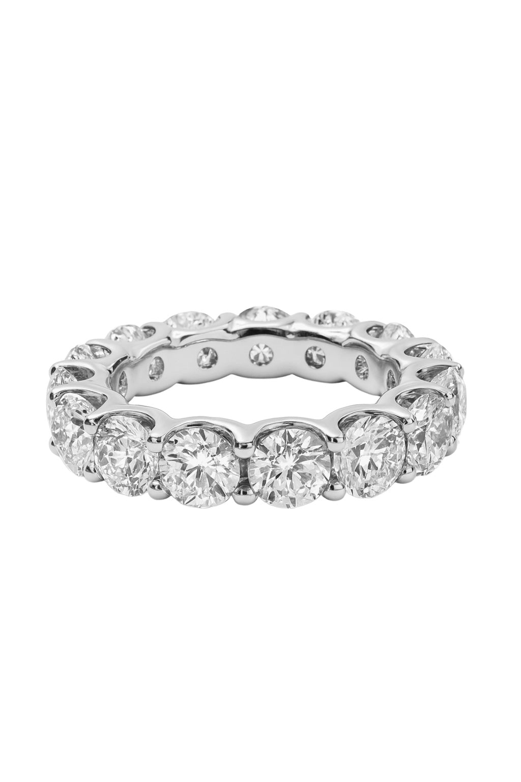 Lab-Grown Diamond Eternity Band Ring 4ct