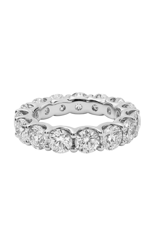 Lab-Grown Diamond Eternity Band Ring 4ct