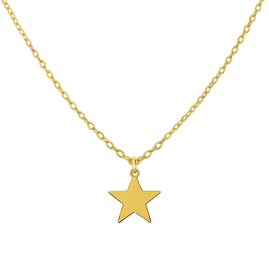 Single Star Pendant Necklace