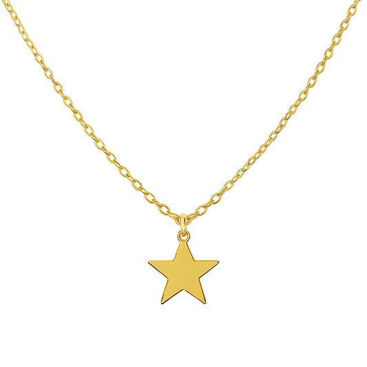 Single Star Pendant Necklace