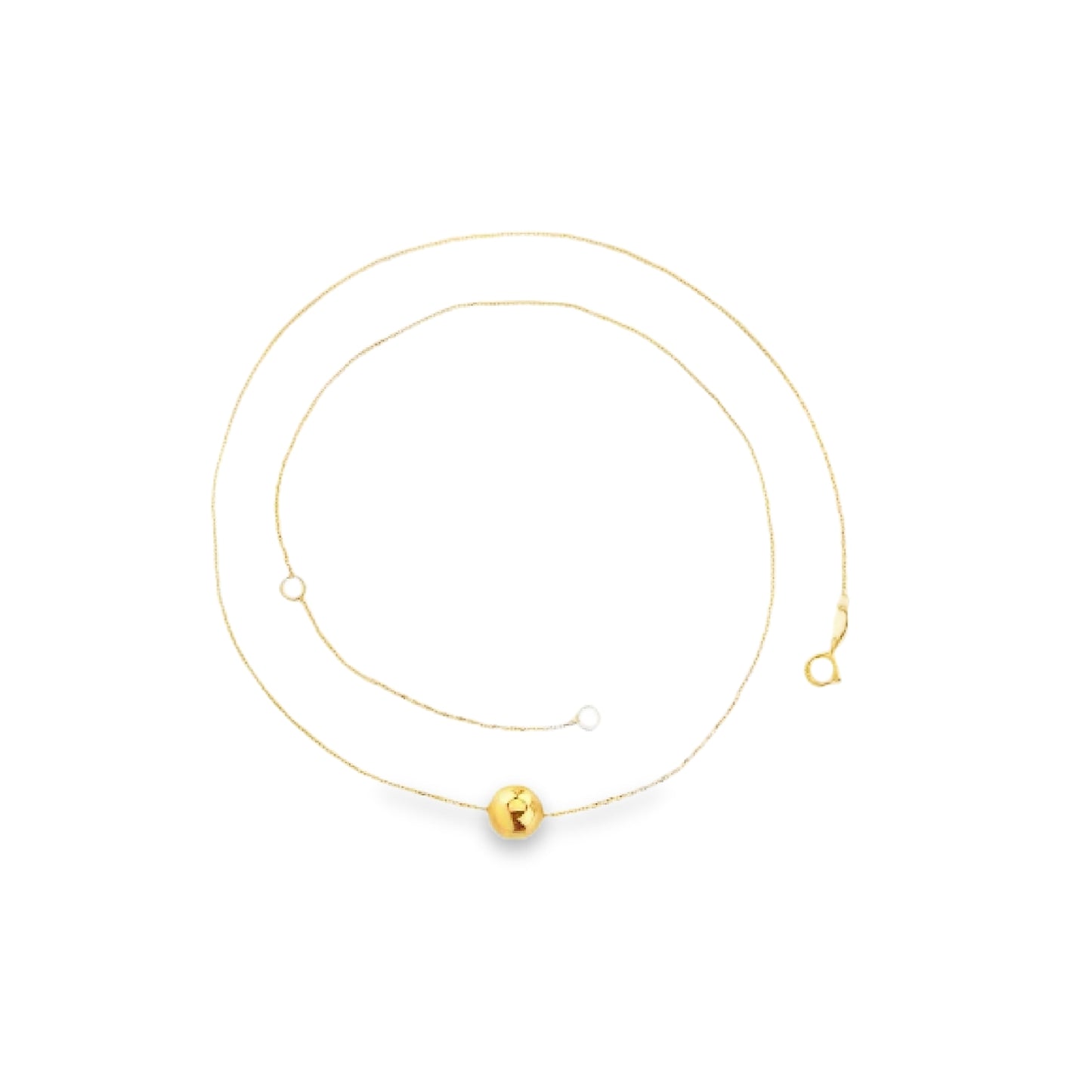 Gold Ball Necklace