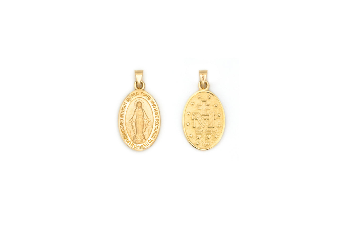 18mm Oval Miraculous Medal