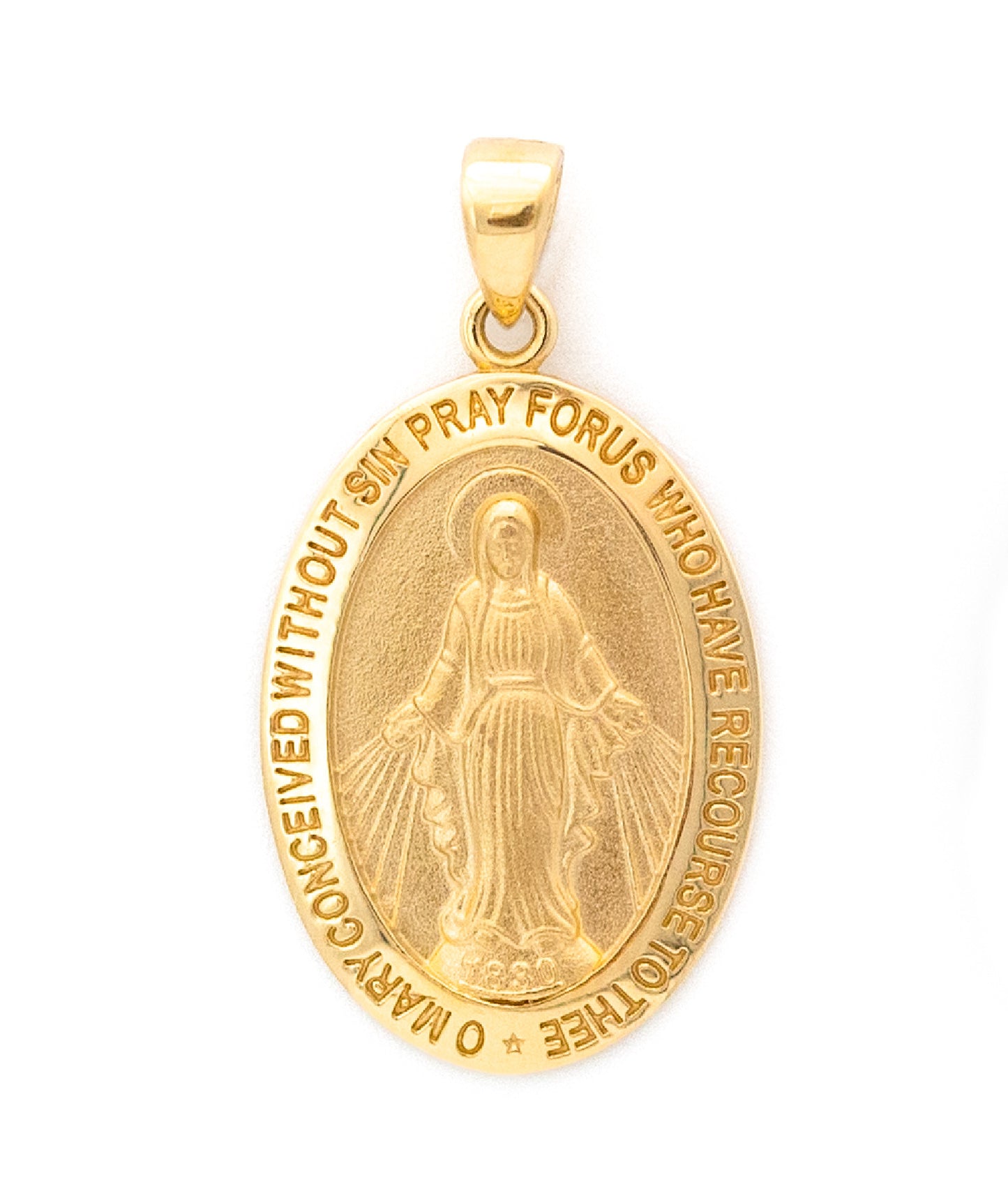 20mm Oval Miraculous Medal