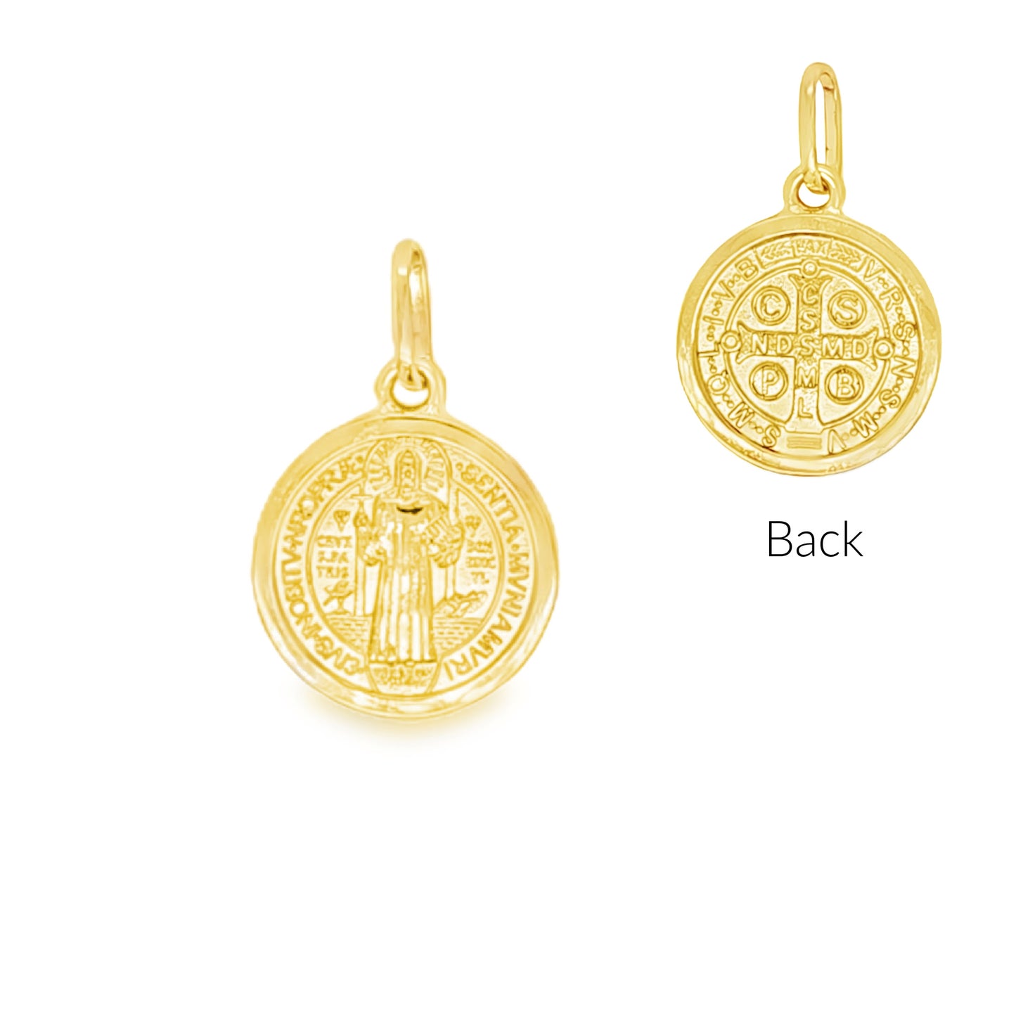 St. Benedict Medal 14.5MM (Semi-Solid)