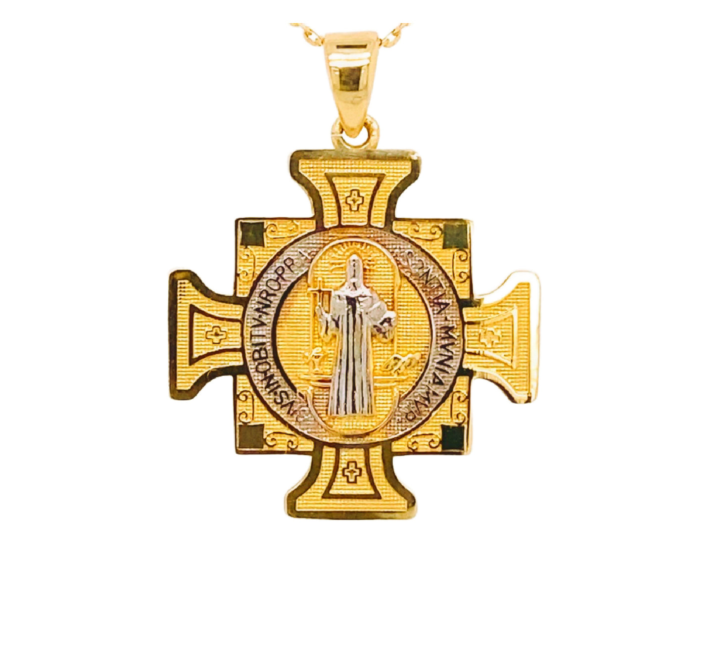 Saint Benedict Medal Cross Pendant