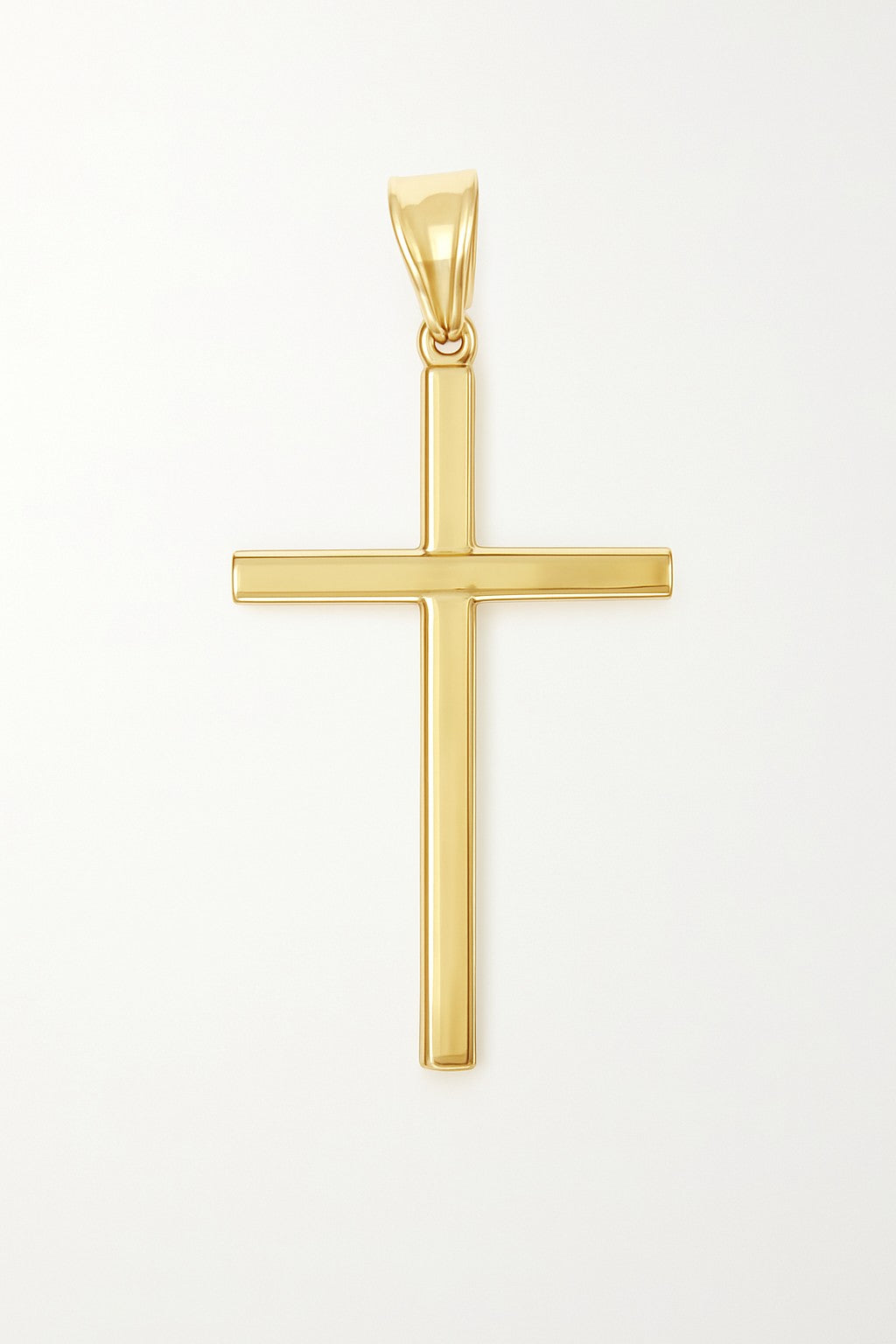 Large Plain Flat Cross