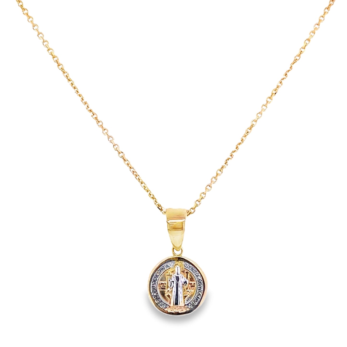 St. Benedict Medal 14K Gold 8MM