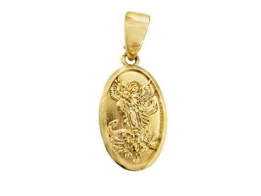 Miniature St. Michael Oval Medal