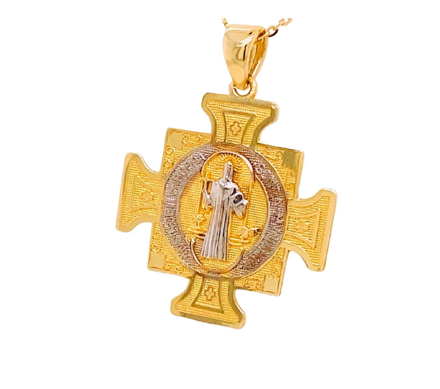 Saint Benedict Medal Cross Pendant