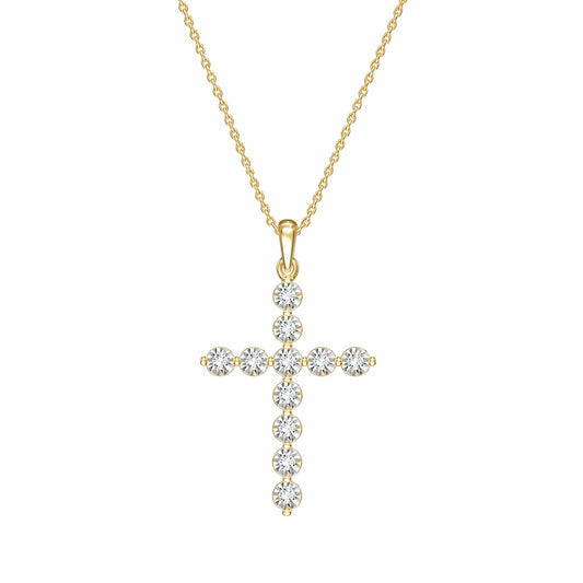 Large Illusion Set Diamond Cross