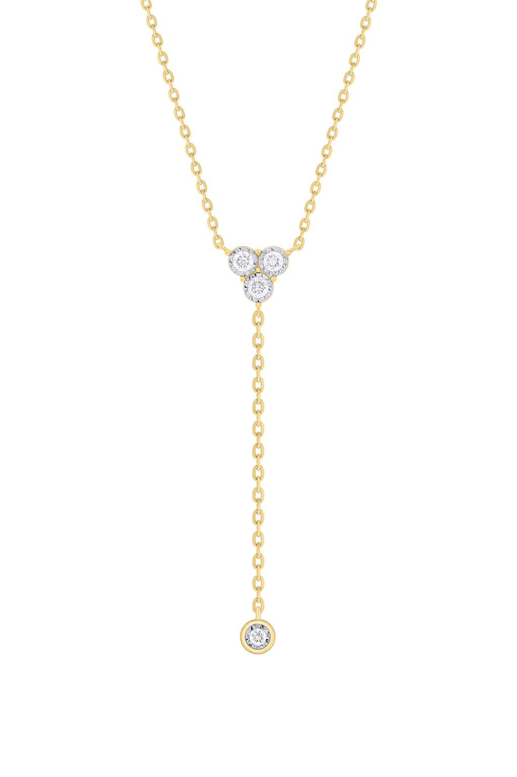 Jumbo Trio Diamond Lariat