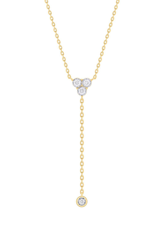 Jumbo Trio Diamond Lariat