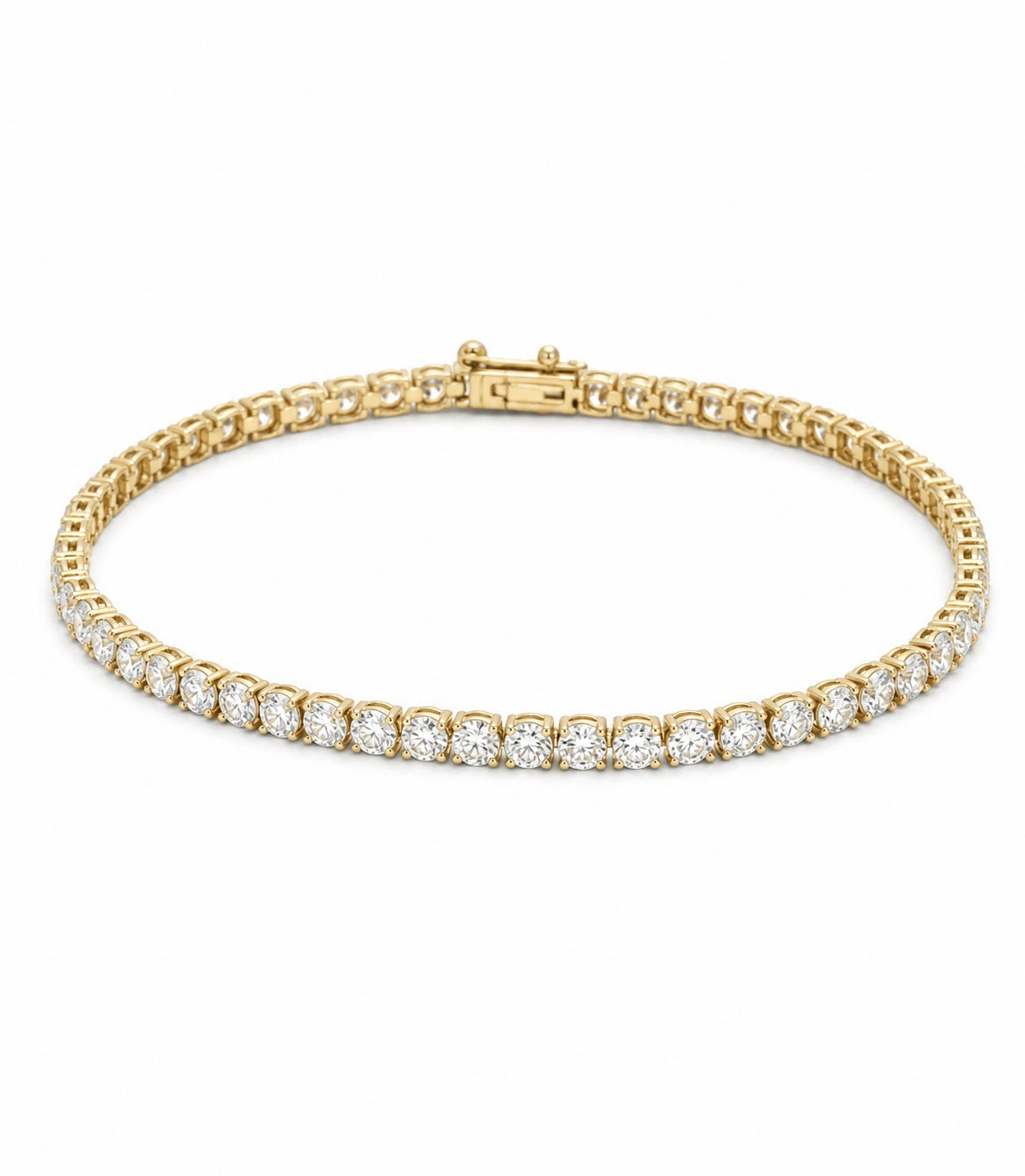Lab Grown Diamond Tennis Bracelet 4.95 Cts