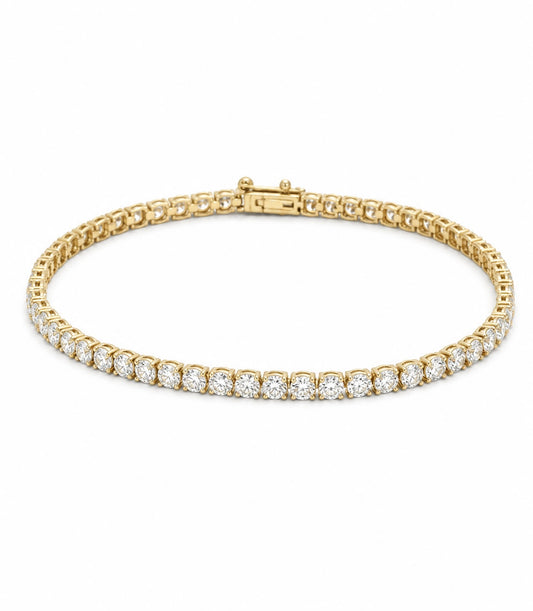 Lab Grown Diamond Tennis Bracelet 4.95 Cts