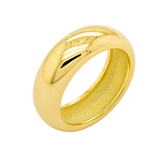Golden Glow-Up High Polish Dome Ring