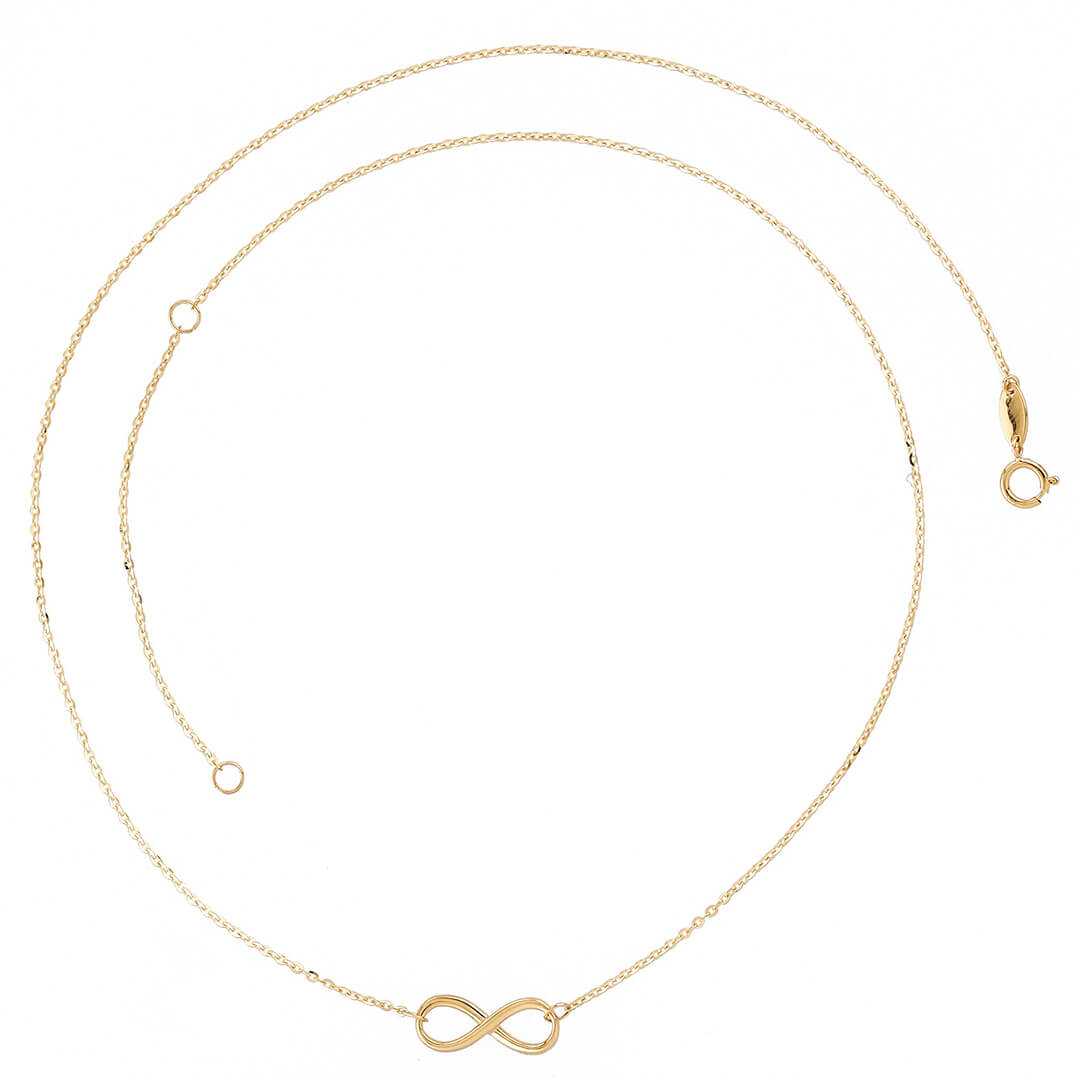 Infinity Necklace 14K Gold